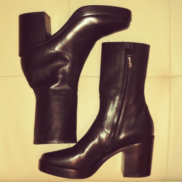 Balenciaga Platform Block Heel Runway 